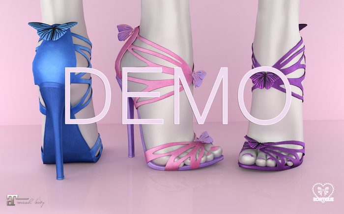Bowtique - Butterfly Heels (Maitreya) DEMO