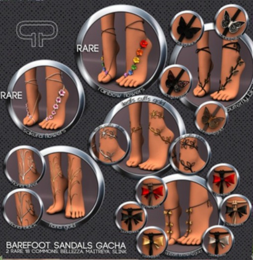 Pure Poison - Flowers Barefoot - Sakura - Slink - RARE