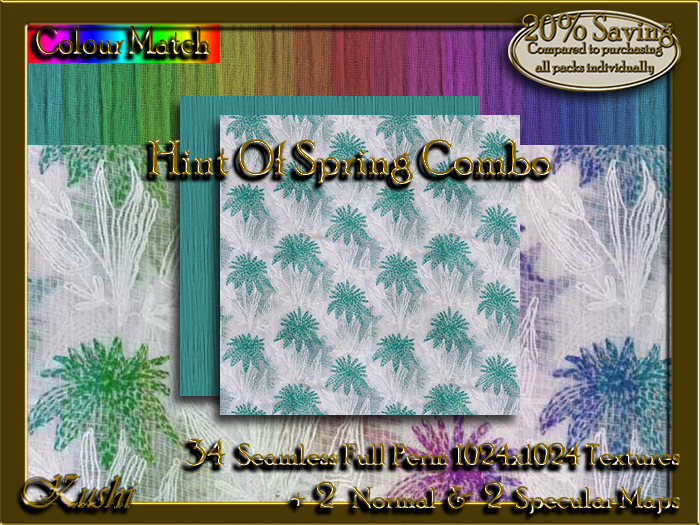Hint Of Spring Combo Textures