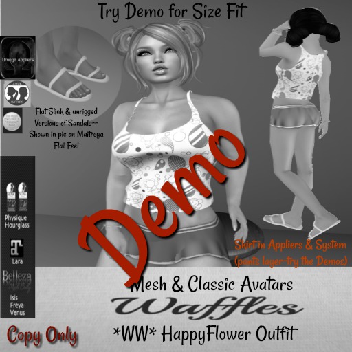 Demo *WW* HappyFlower Outfit