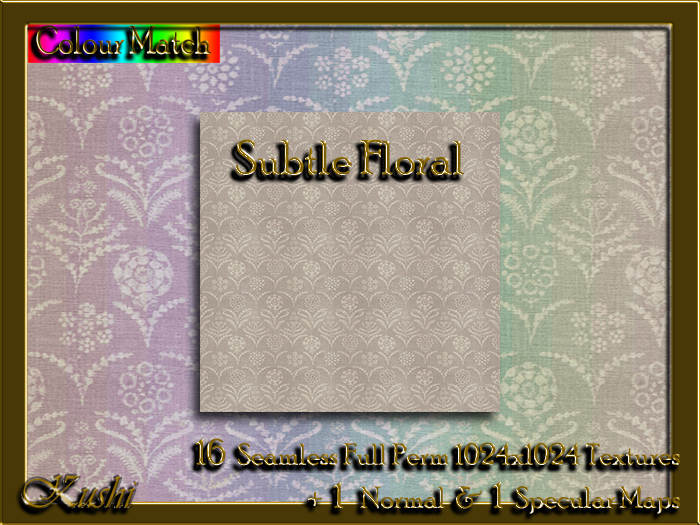 Subtle Floral Textures