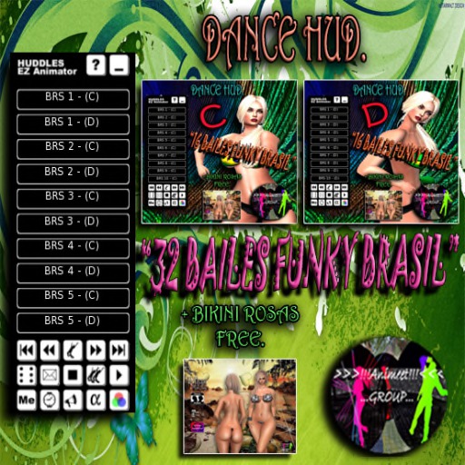 HUD DE 32 BAILES FUNK BRASIL (C,D) - >>>!!!ANIMEET GROUP!!!<<<