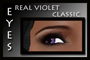 Real violet eyes