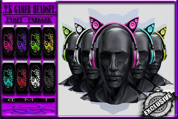 [TD] T.K Gamer HeadSet [UNISEX]