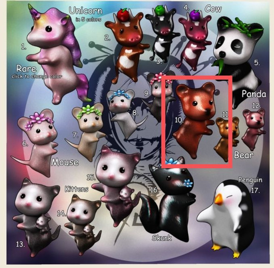 10.Yokai - Yokai - I'll be your friend [part 2] - Bear [brown]