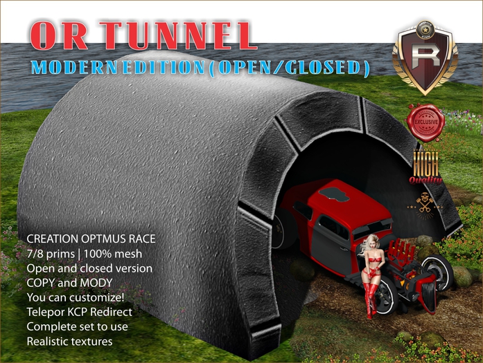 [OPTMUS RACE) OR TUNNEL MODERN EDITION - BOX