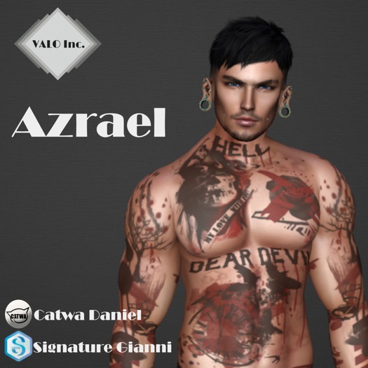 Second Life Marketplace - VALO INC - Azrael Shape Catwa/Signature only