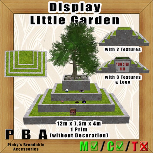 PBA - Display Little Garden Box