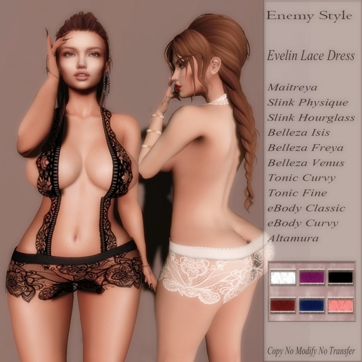 Enemy Style: Evelin Lace Dress