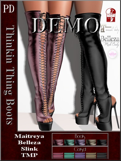 PD ~ DEMO - Thinkin Thing Boots