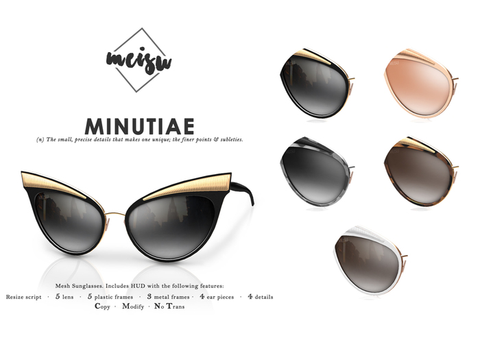 [meisu] .Minutiae glasses.