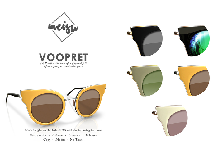 [meisu] .Voopret glasses.