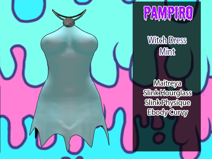 .:Pampiro:. Witch Dress Mint