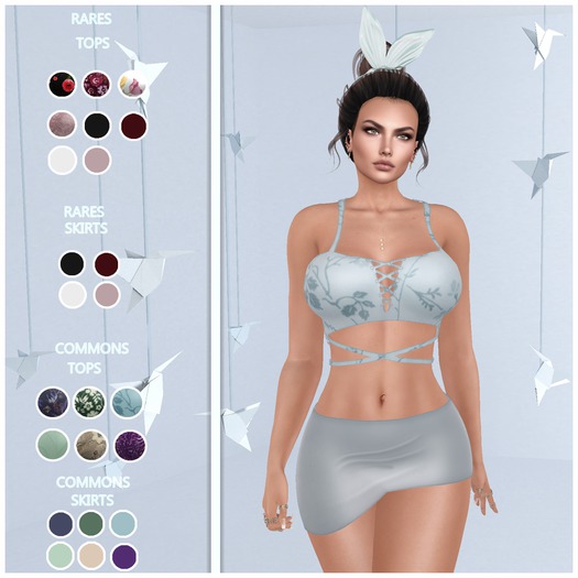 .:PULSE:. Spring Breeze Top/Maitreya Lara/Floral Purple-COMMON