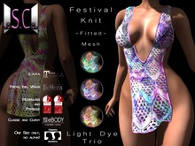 .:S.C:. Top - Festival Knit - TRIO - Light Dye