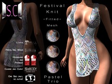 .:S.C:. Top - Festival Knit - TRIO - Pastel