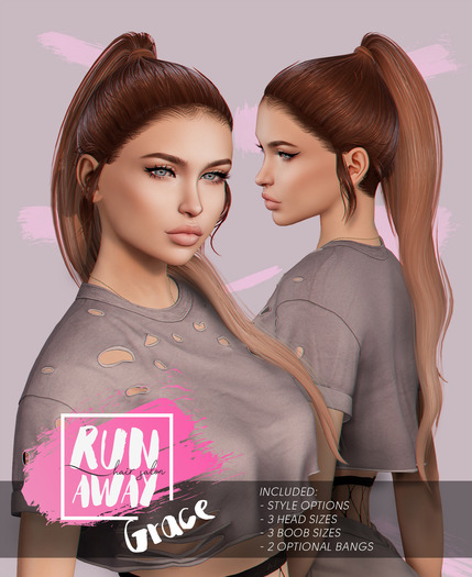 [RA] Grace Hair - Reds