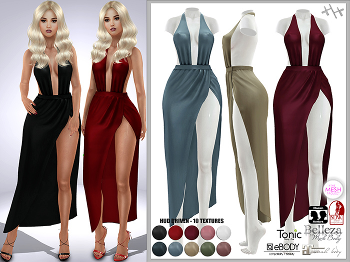 [hh] Aviva Dress PLAINS PACK