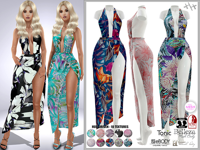 [hh] Aviva Dress HAWAIIAN PACK