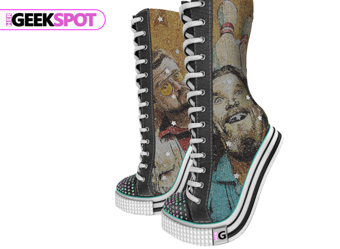 Her Geek Spot - Tip Toe Sneakers The Dude Abides
