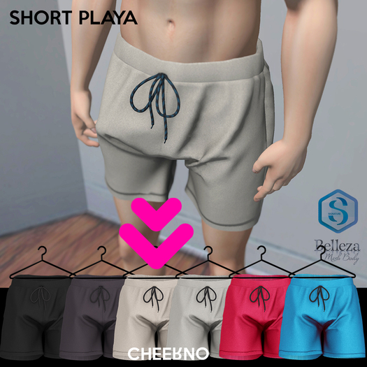 CHEERNO - S/S_18 Short Playa Clear