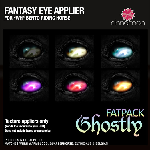 *CINNAMON* Eye applier - Ghostly-FATPACK - BOX