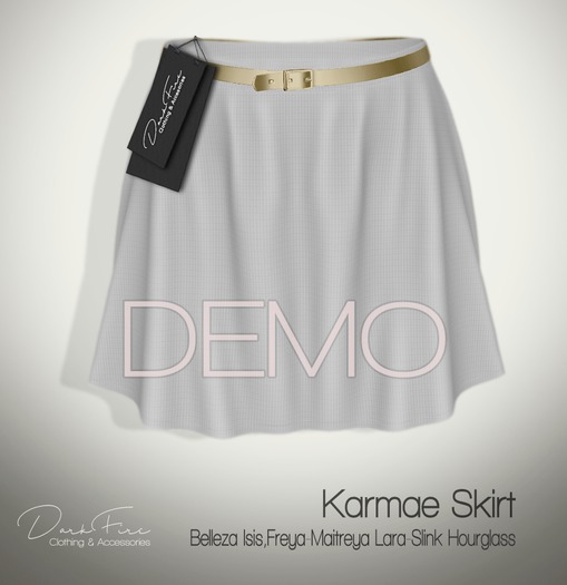 DarkFire Karmae Skirt Demo