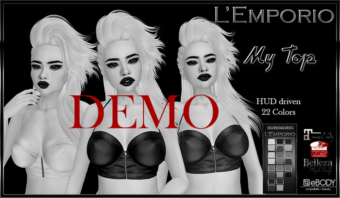 D*E*M*O  L'Emporio::*My Top*:: With HUD 22 Colors.