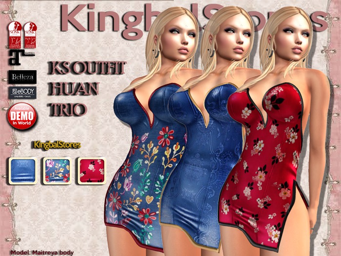 KS OUTFIT HUAN DRESS TRIO