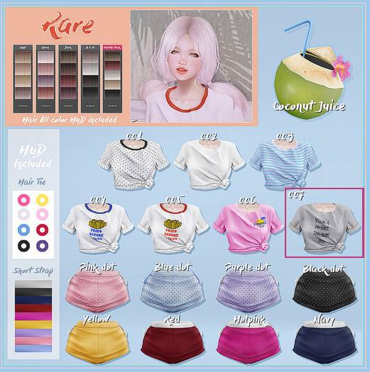 VCO ~ Basic Mini T-shirt [007] Maitreya Exp