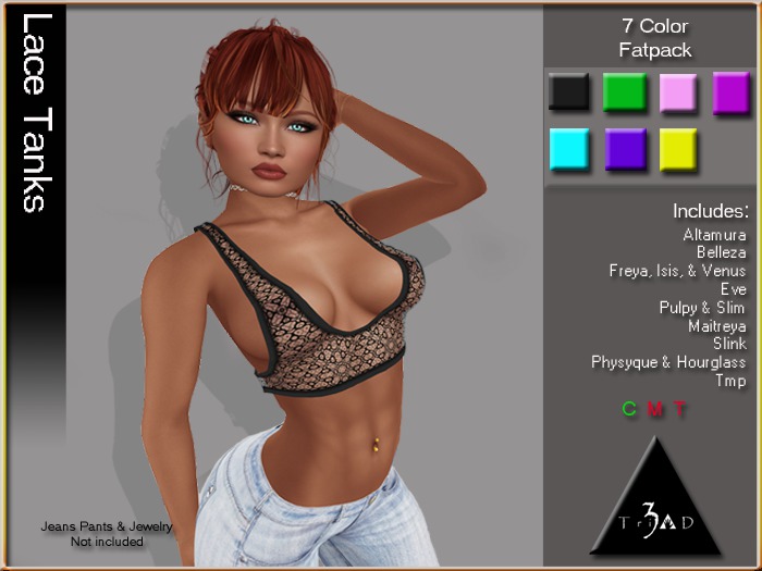 ~*Triad*~ Lace Tank Top