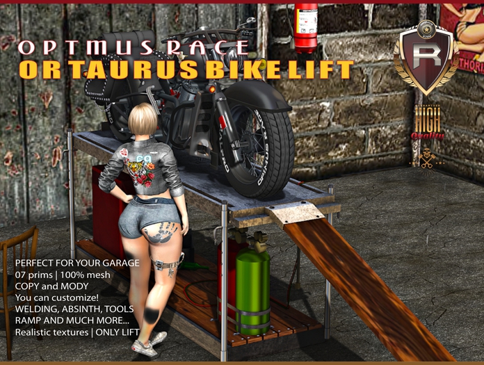 [OPTMUS RACE] OR TAURUS BIKE LIFT