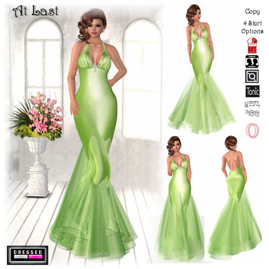 ::DBL:: At Last Gown (Classic/Mesh Body Fits) New Spring