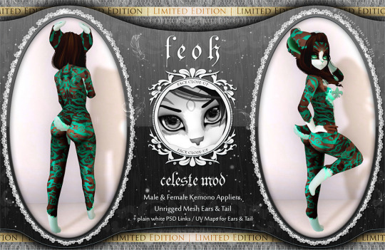 . { f } . PAWS Feline Head: Cabbit 2.0 - Bubblegum