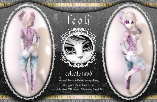 . { f } . PAWS Feline Head: Cabbit 2.0 - Bubblegum
