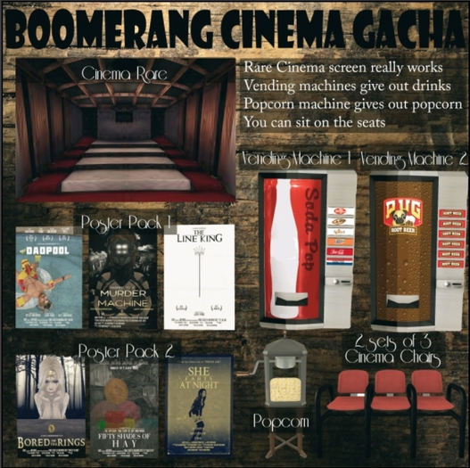 Boomerang - Cinema Popcorn Machine