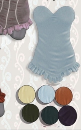 Naiza Corset Basic Blue