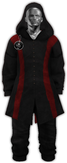 [BODY FACTORY] Isengard Suit (Black/Red) - BOX