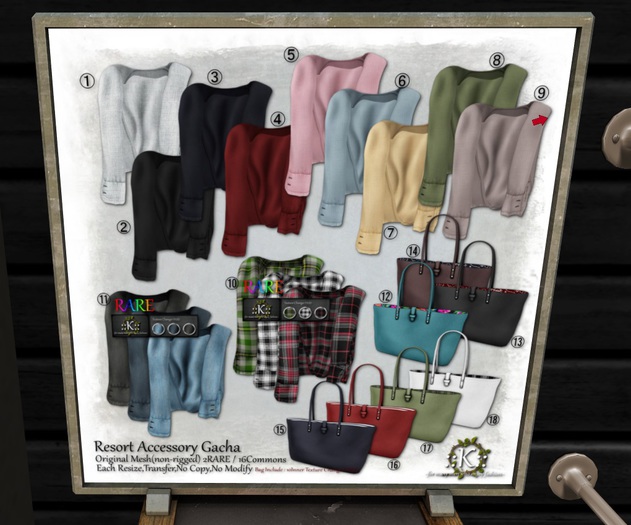 16 ::K:: Resort Totebag Red [BOX]