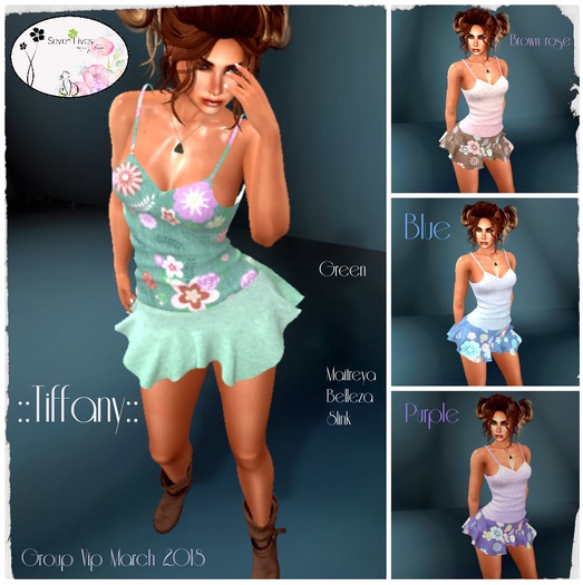 :::::Seven✿Lives::::: Tiffany Dress Fantasy Spring