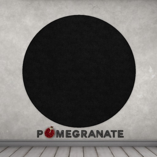 Pomegranate - Succulent Rug - Night Round