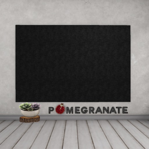 Pomegranate - Succulent Rug - Night