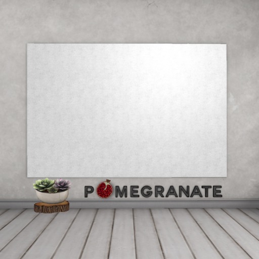 Pomegranate - Succulent Rug - Frost