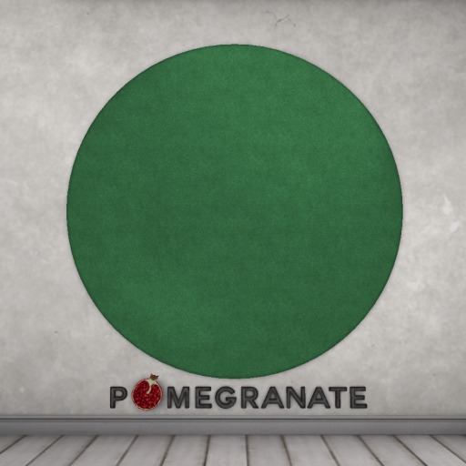 Pomegranate - Succulent Rug - Cactus Round
