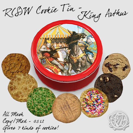 R(S)W Cookie Tin - King Arthur