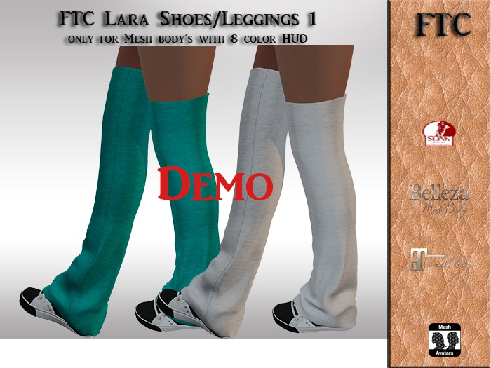 FTC Lara shoes/leggings 1 DEMO