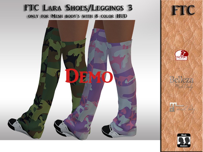 FTC Lara shoes/leggings 3 DEMO