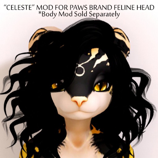 . { f } . PAWS Feline Head: Cabbit 2.0 - Bubblegum