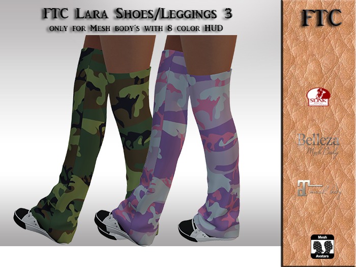 FTC Lara shoes/leggings 3