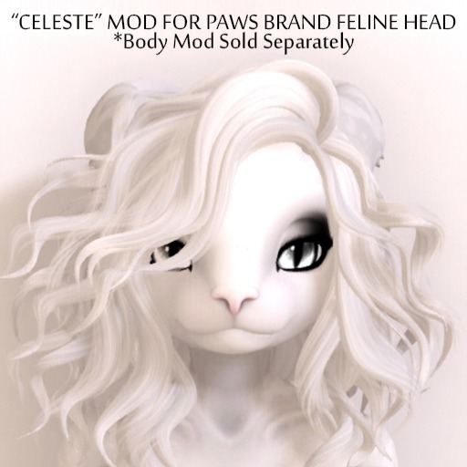 Celeste Paws Head: Ethereal